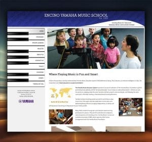 Encino Yamaha Website Redesign